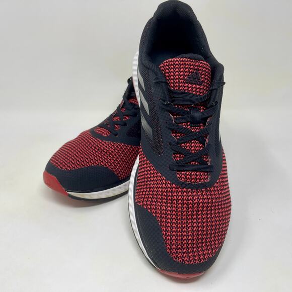 Adidas Edge RC Sporty Running Shoes Men's Sz 12 Black Red 137.4=J.8.5 - Picture 8 of 12